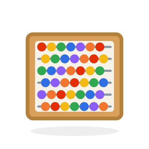 Wooden Abacus 10 Rows Counting Frame