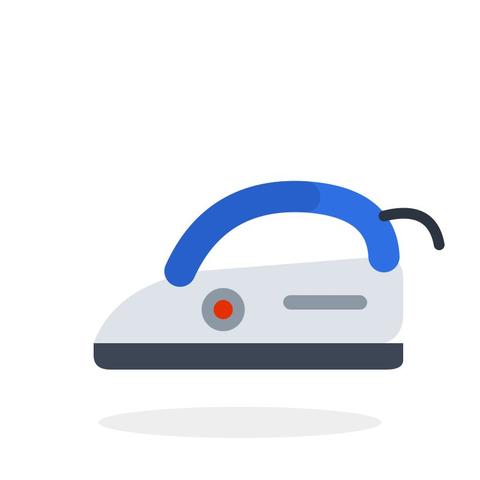 Dry Iron 1000W Non-Stick Sole Plate